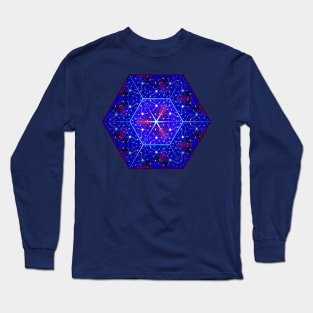 Deep neural networks in kaleidoscopic style. Long Sleeve T-Shirt